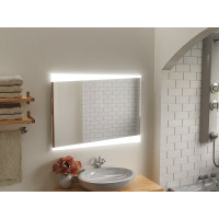 Зеркало для ванной с подсветкой Вернанте 80х60 см